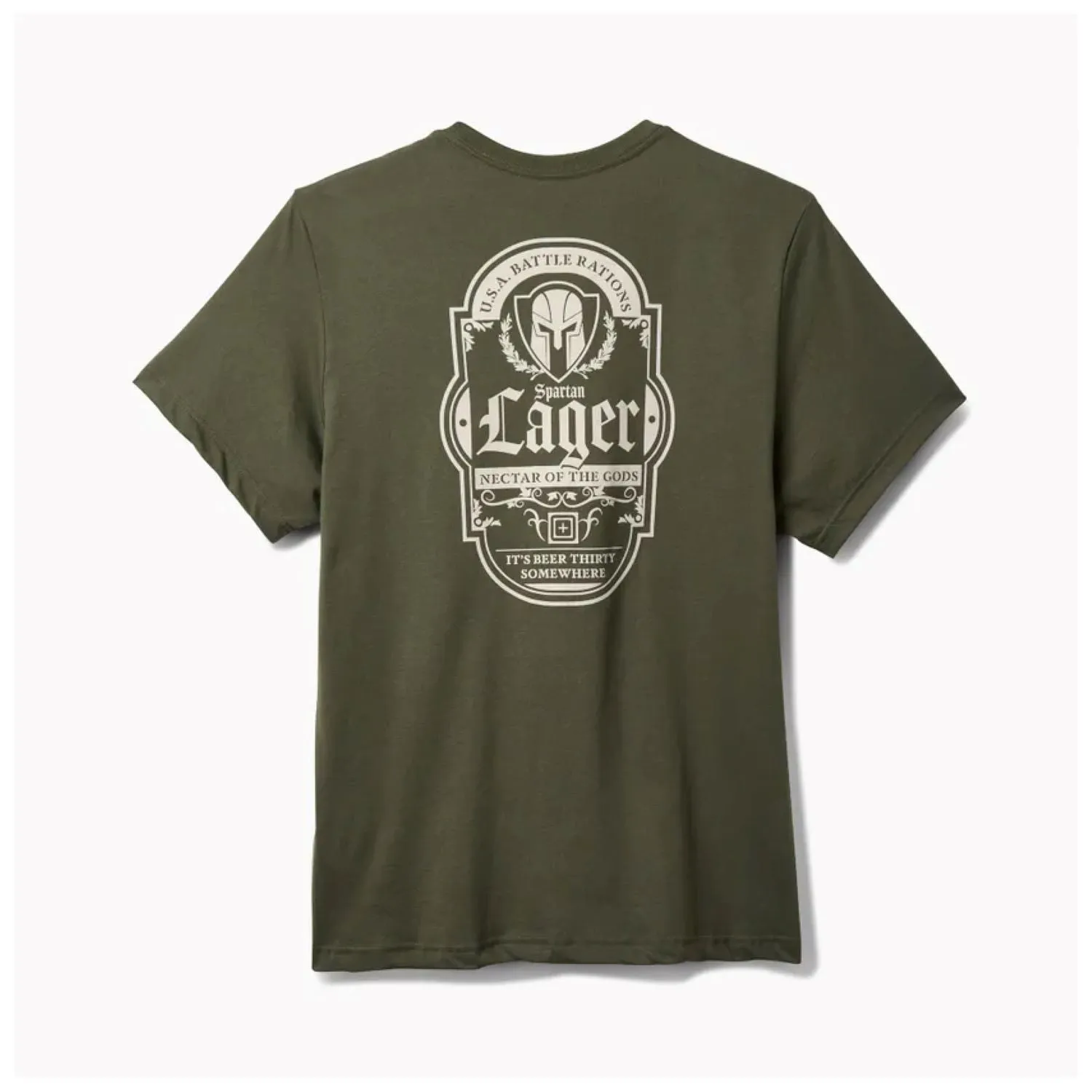 5.11 Tactical Men's Battle Rations Graphic Short Sleeve T-Shirt