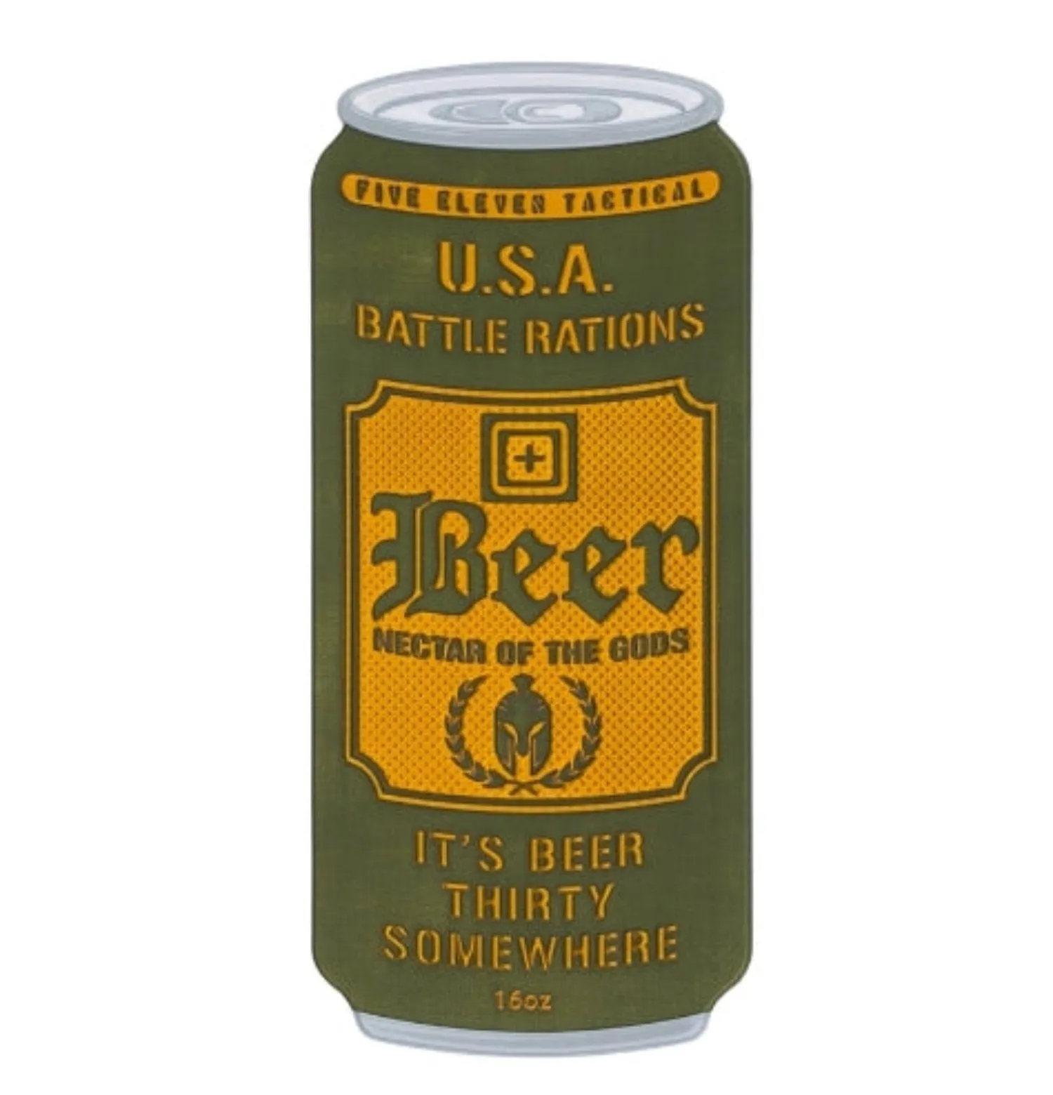 5.11 Tactical "Battle Rations" Beer Can Patch