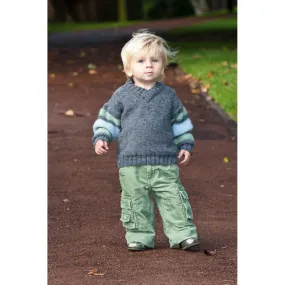Apple Jube Sweater Knitting Pattern - 8Ply (LF13)