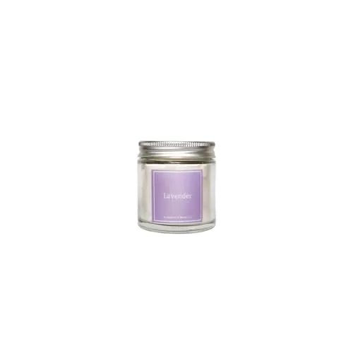 Better co Scented Soy Wax Amber Jar Candle Organic Luxury Aroma Burning Time Upto 20 Hours. Combo Pack of Lavender and Eucalyptus   Mint