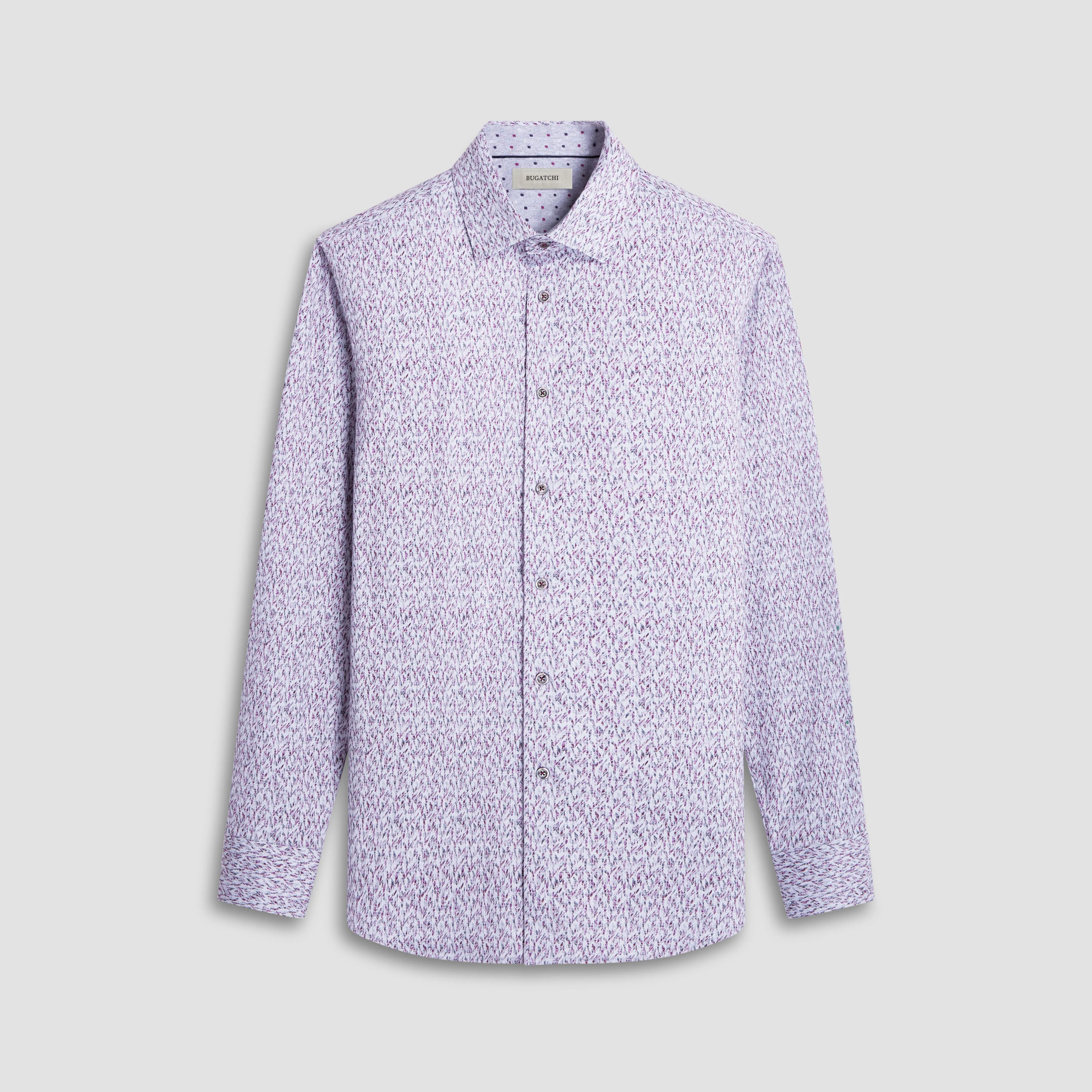 Bugatchi - Long Sleeve - Modern Fit - OOOHCotton Tech - 8 way Stretch - FF9444k61