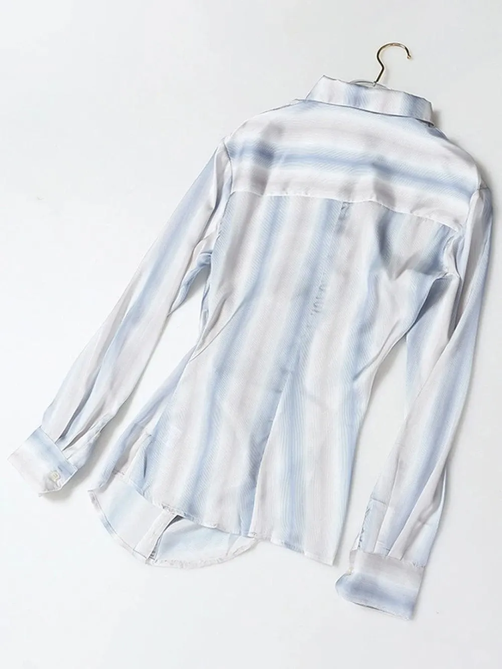 Burke Casual Colorblock Striped Shirt