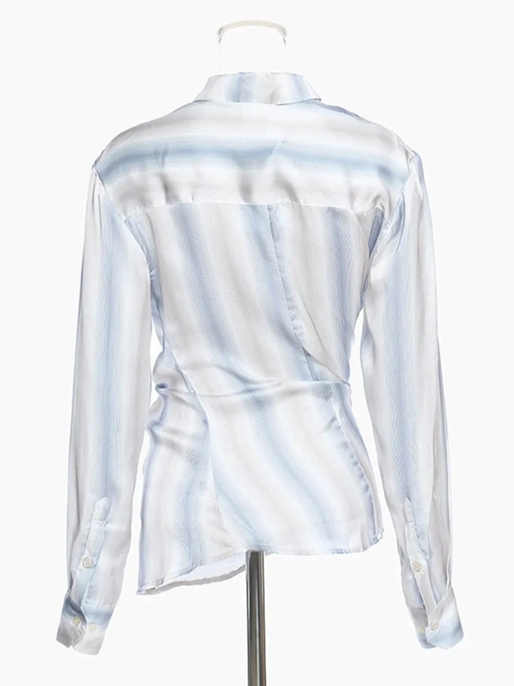 Burke Casual Colorblock Striped Shirt
