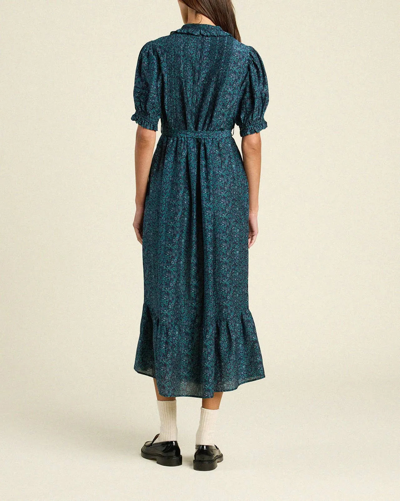 Camille Dress Blue Ridge Ditsy