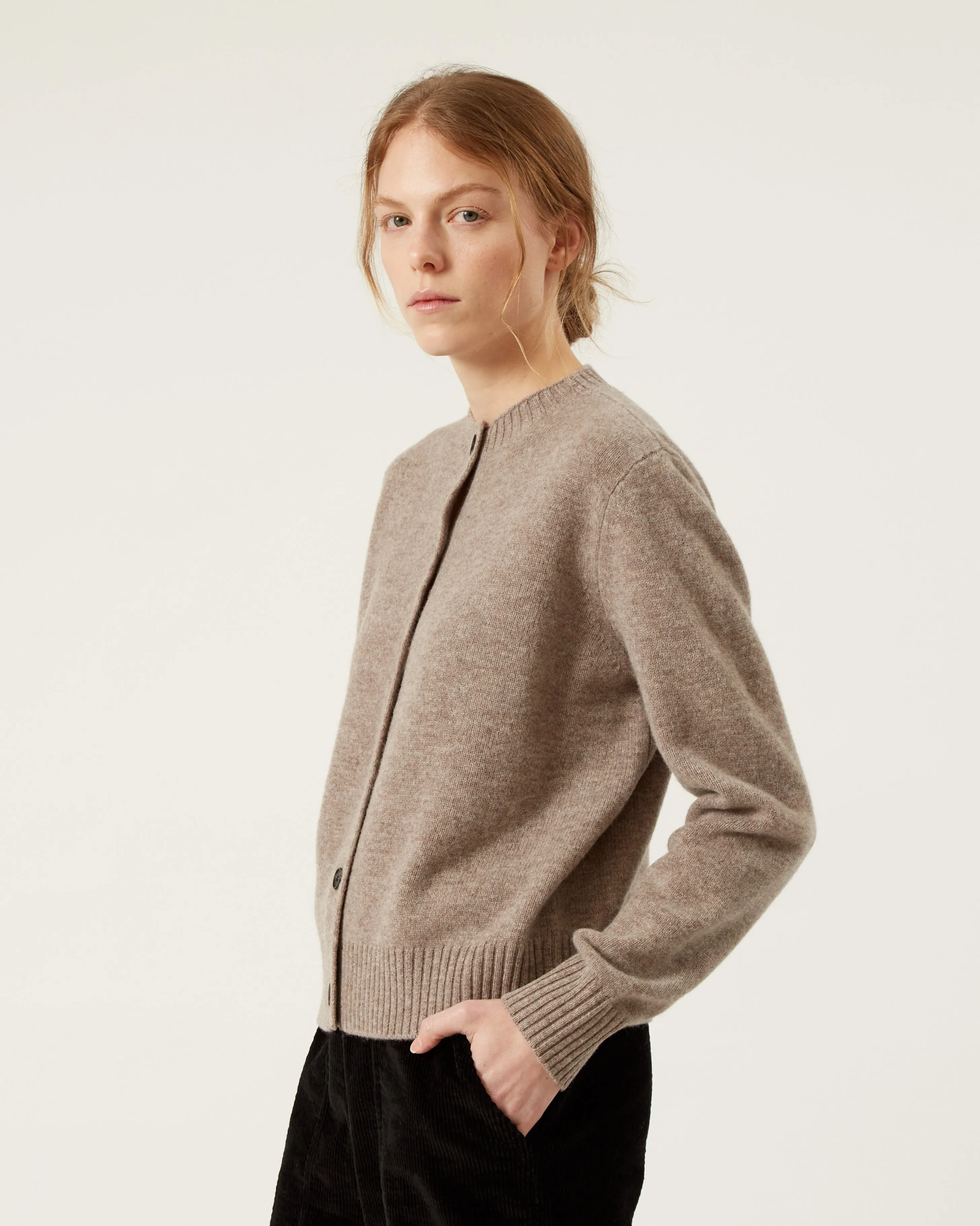 cardigan en laine SHELLY