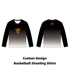 Custom Design Youth Basketball Shooting Shirts
