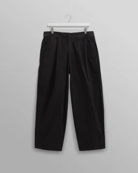 Denali - Washed Black Carpenter Cotton Trousers