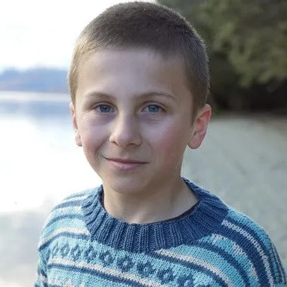 Finnegan Sweater Knitting Pattern - 8Ply (LF31)