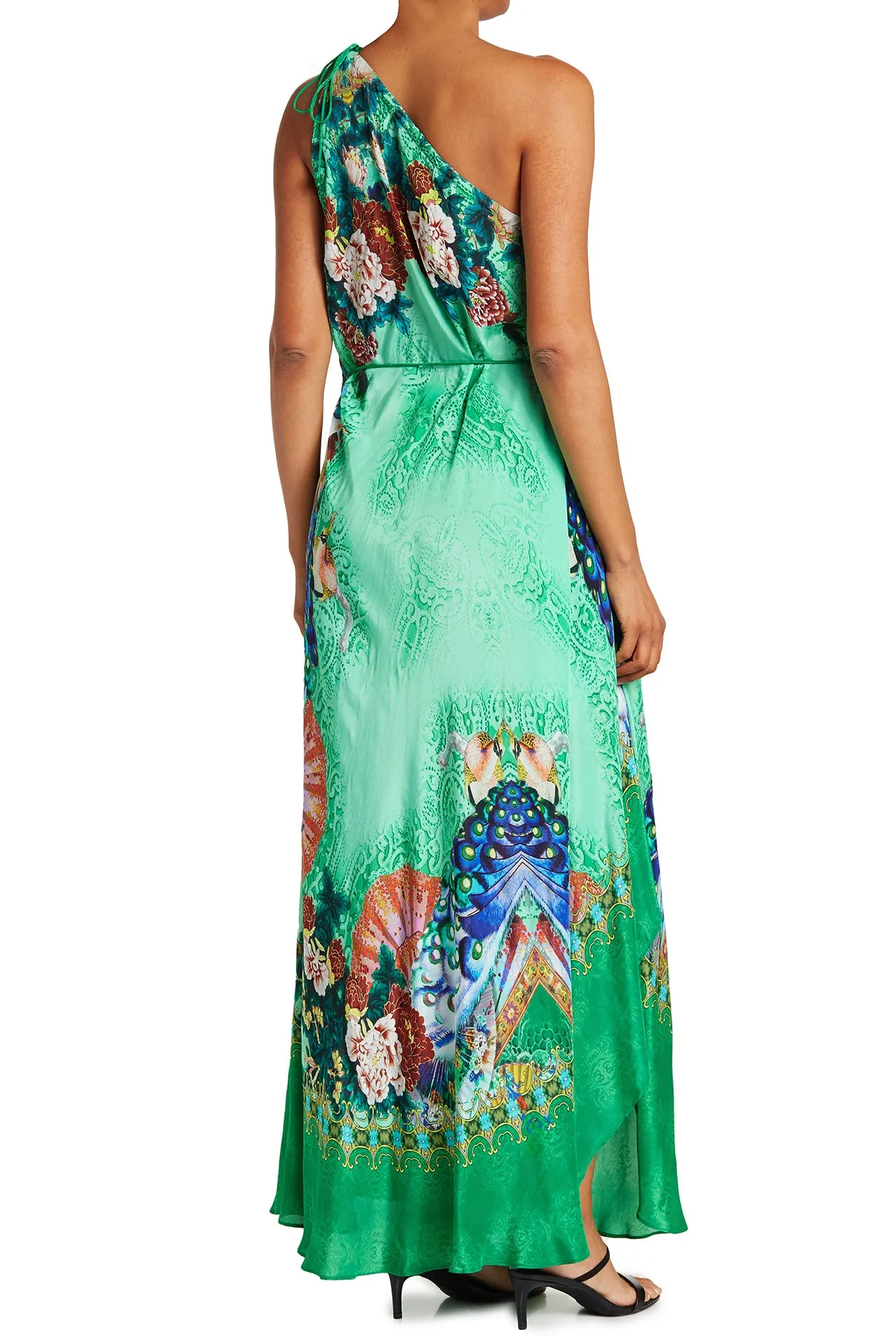 Green Infinity Maxi Dress