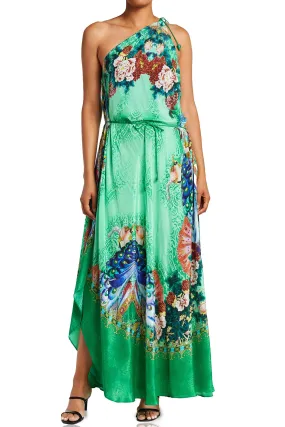 Green Infinity Maxi Dress