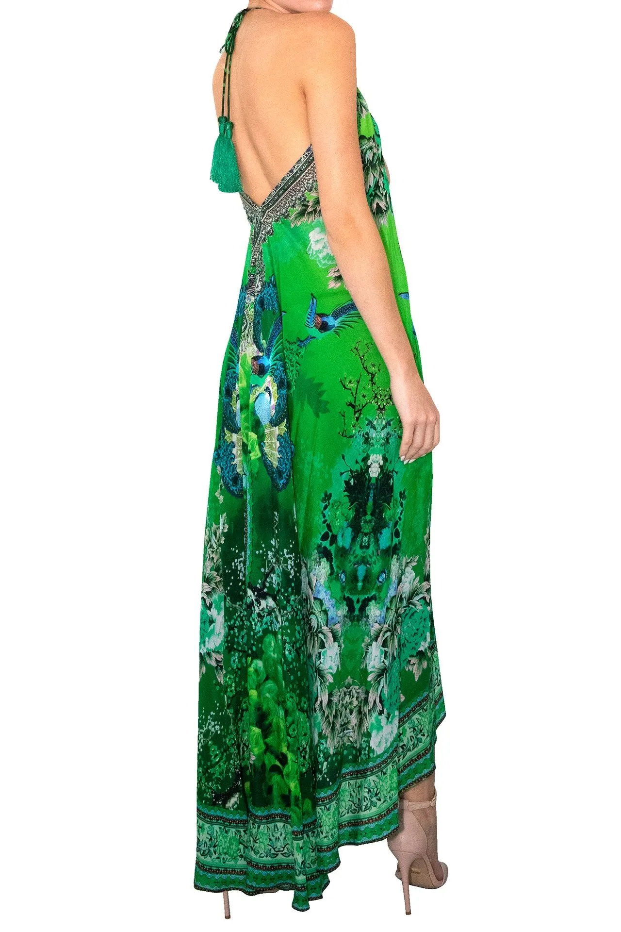 Green Maxi Dress for Women