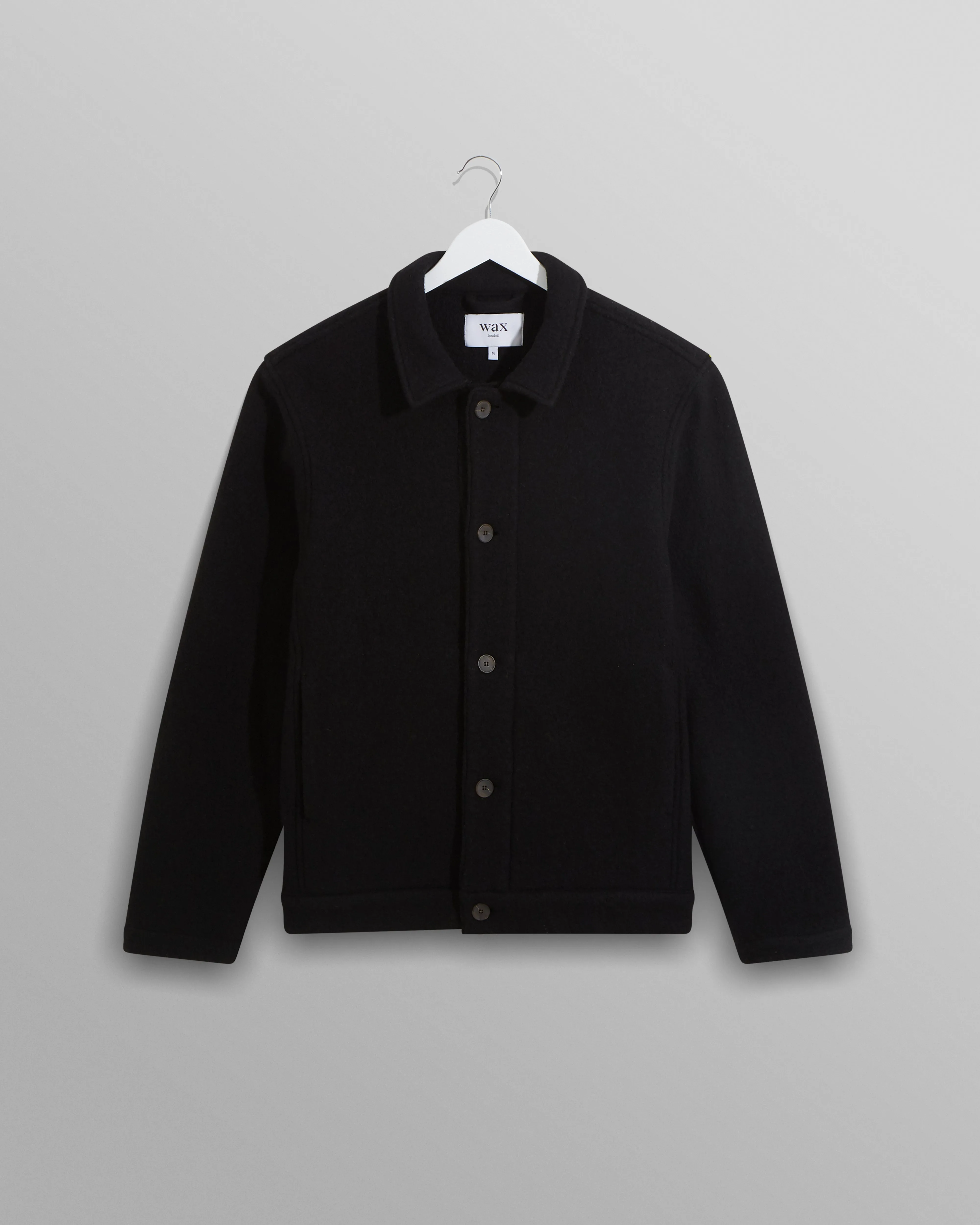Iggy - Black Knitted Wool Jacket