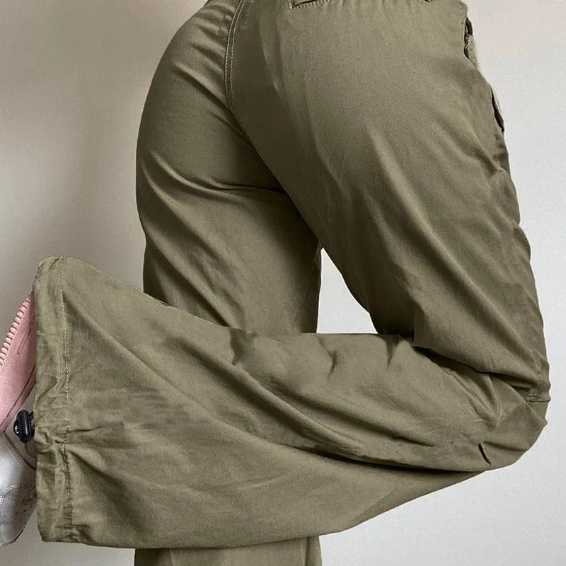 KittenAlarm - Aliana Wide Drawstring Pants