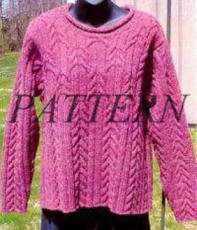 Kristmen's Design Studio Bramble Berry Sweater Pattern