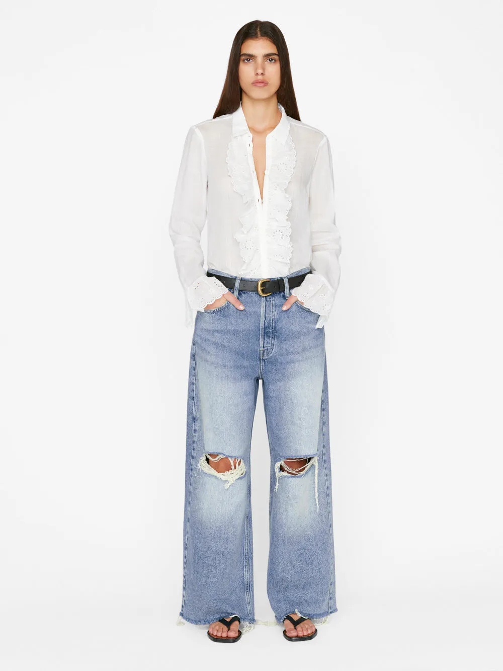 Le Low Baggy Wide Leg -- River