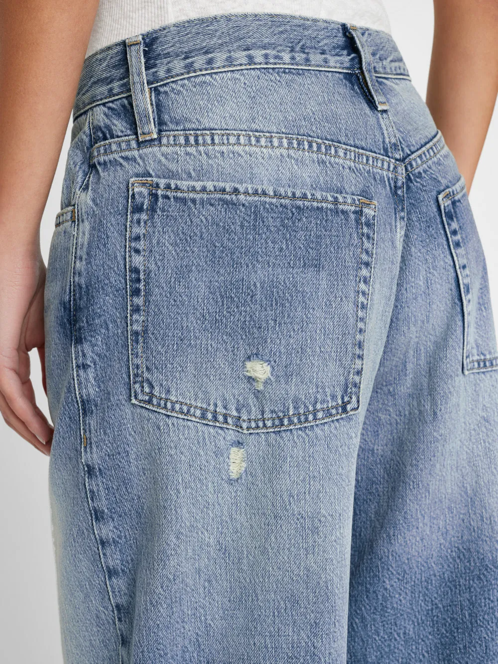 Le Low Baggy Wide Leg -- River