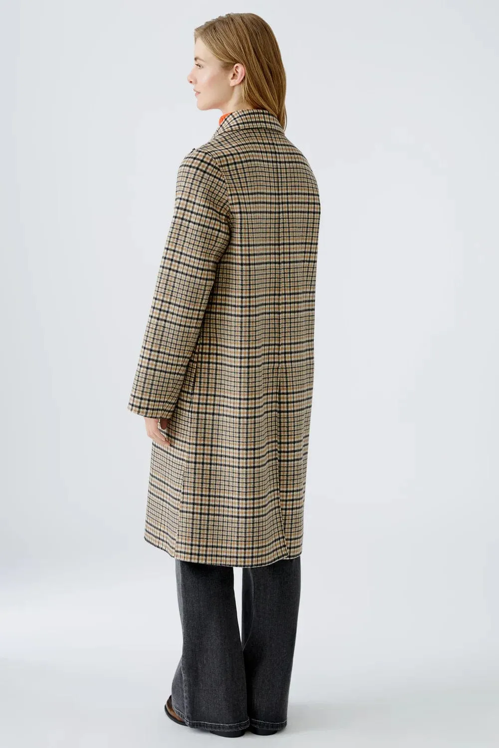OUI FASHION - Manteau à Carreaux