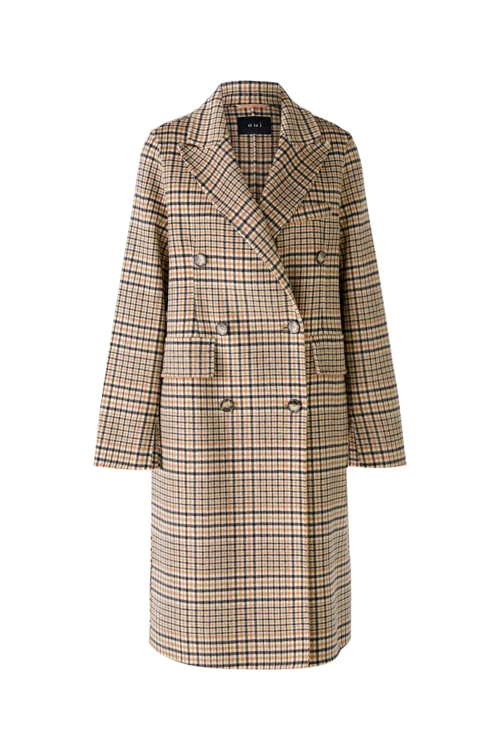 OUI FASHION - Manteau à Carreaux