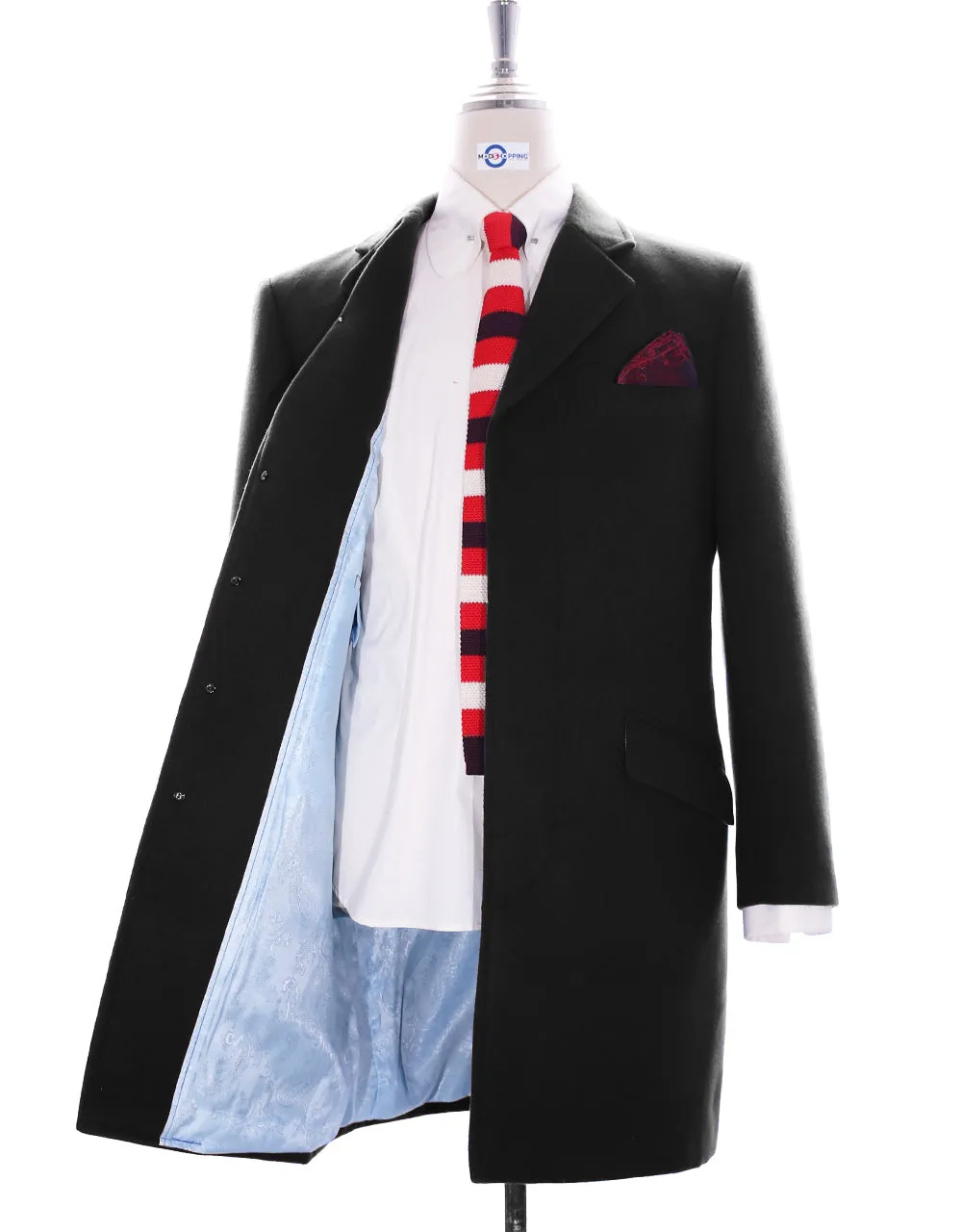 Overcoat Women's | Black Women's Long Coat