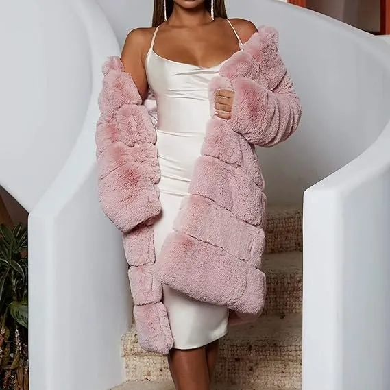 Pankh Brianna luxury fur Overcoat