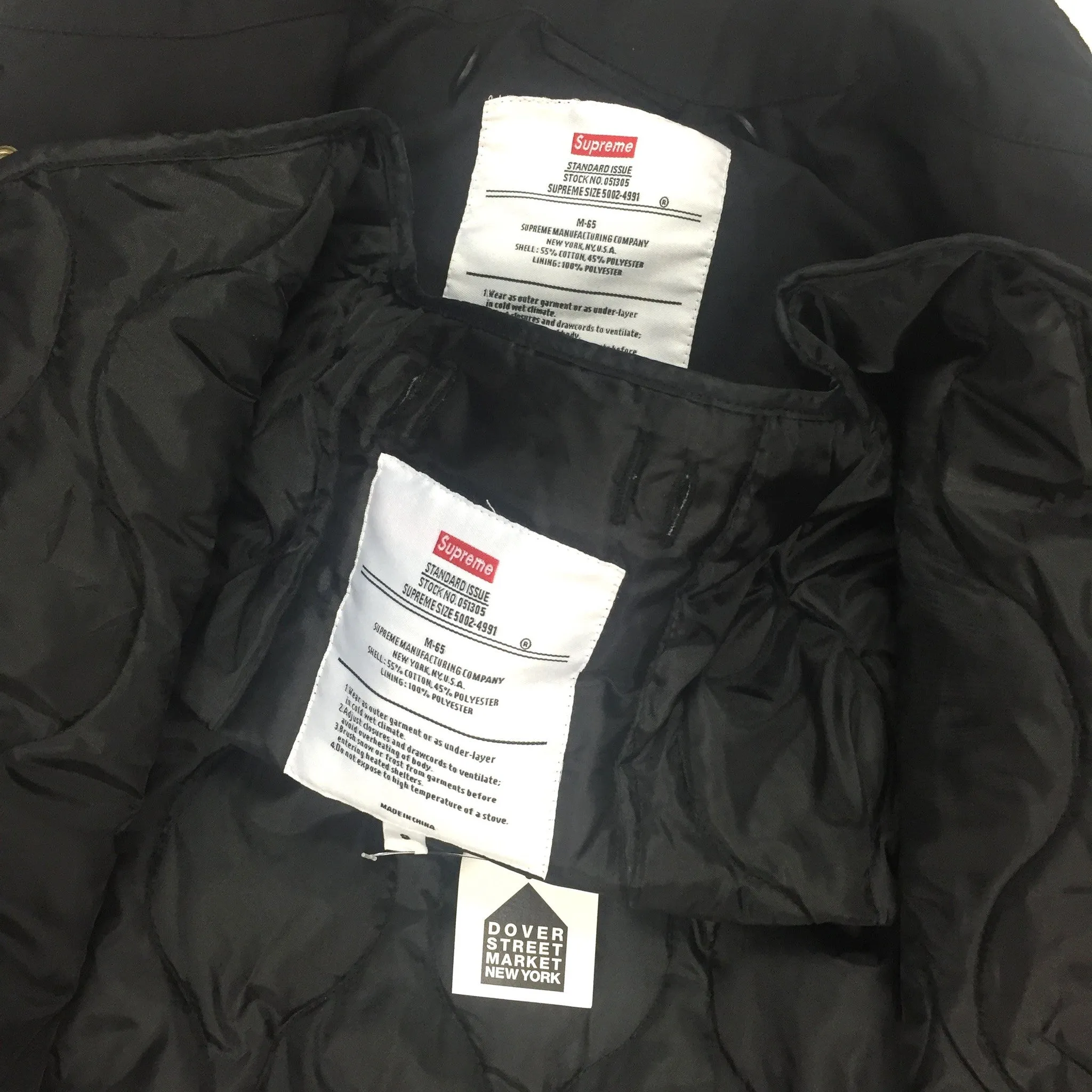 Supreme x Slayer - Black M-65 Eagle Jacket