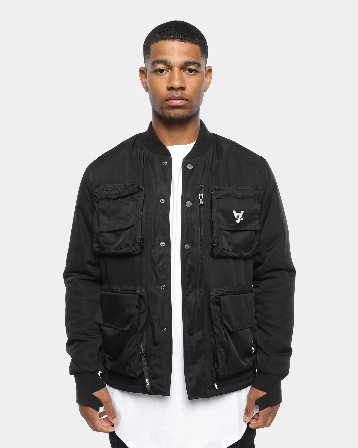 The Anti Order Non-Military Bomber Jacket Black/3M