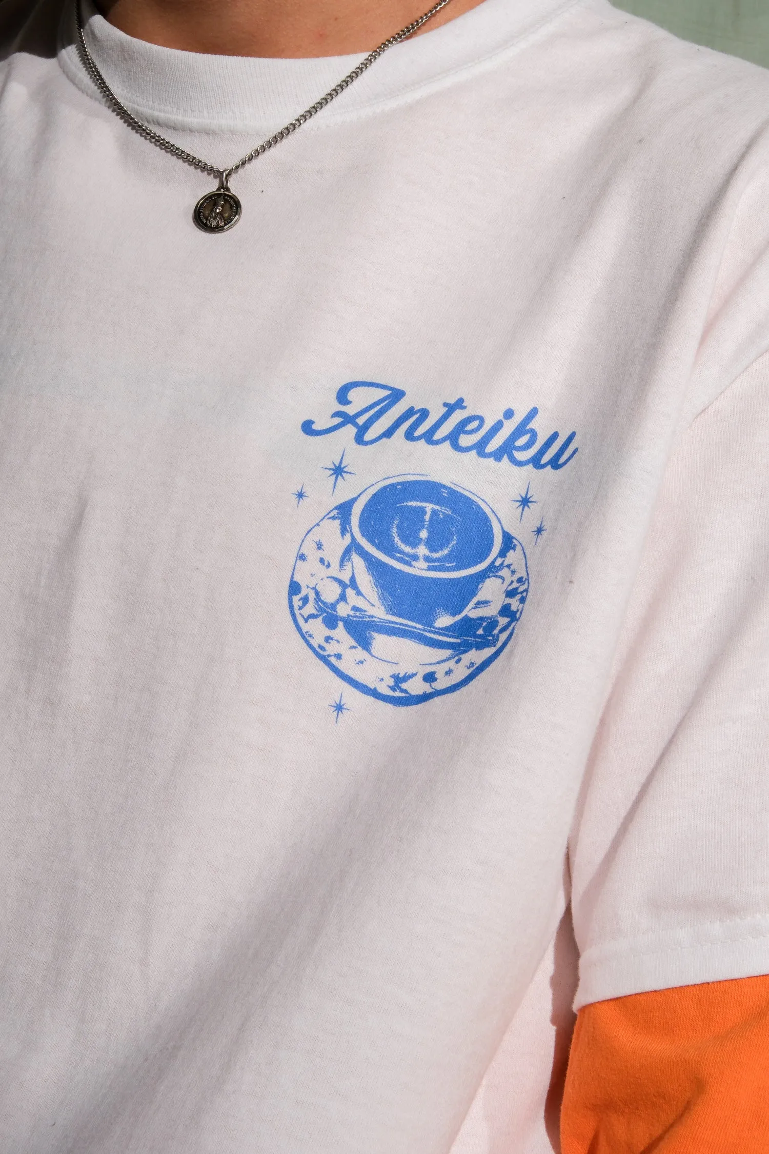 Tokyo Ghoul Cafe Where Ghouls Gather Tee - White