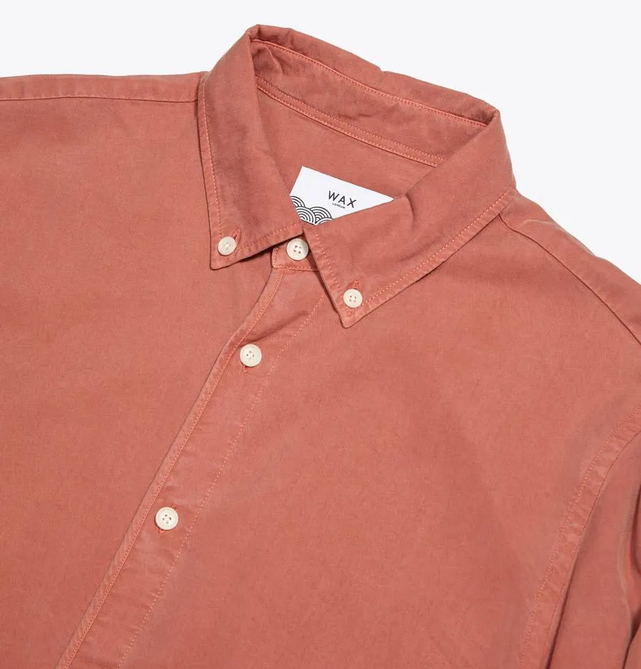 Wax London Bampton Shirt – Redwood